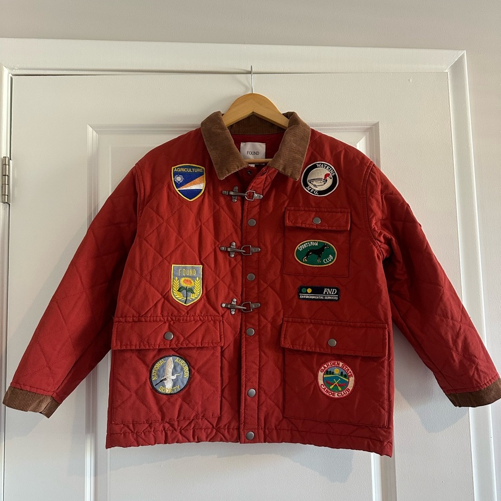 FOUND Farmstead Quilt Patch Jacket XS - NWT